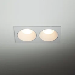 TK Lighting Einbauspot Weiß IP65 Metall Glas GU10 2-flammig< Metall Lampen|Moderne Außenleuchten