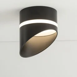 Spots|Wandleuchten*Nowodvorski Einbaustrahler GX53 Schwarz H: 12 cm Aluminium Modern