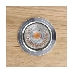 Moderne Lampen|Spots*Spot Light Einbaustrahler Holz beweglich mit LED 5W DELEN