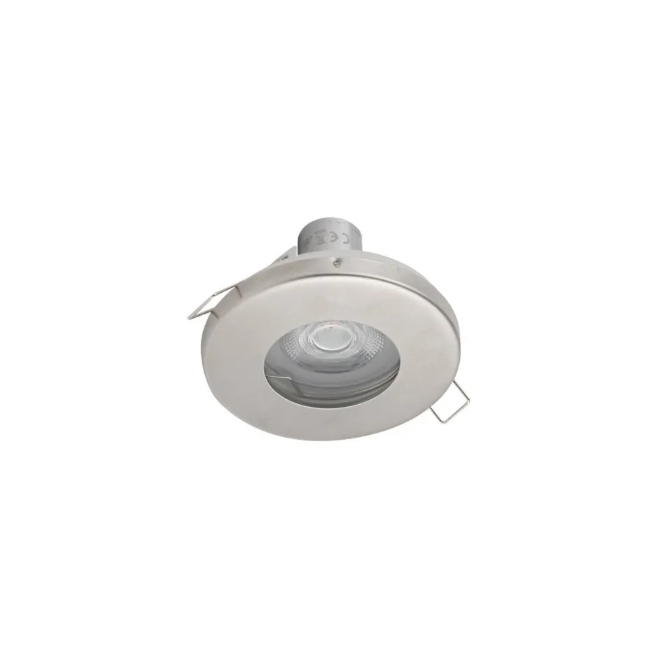 Spots|Wandleuchten*Nowodvorski Einbaustrahler rund Ø 85 mm in Silber IP54/20 GU10 Metall