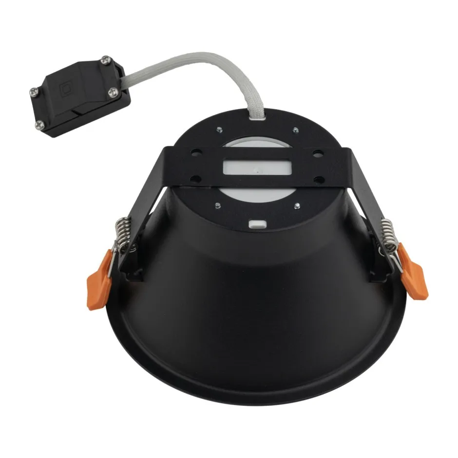 Spots|Wandleuchten*Nowodvorski Einbaustrahler Schwarz GX53 Metall Ø 14,5 cm Decke innen