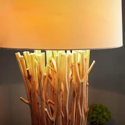 Moderne Lampen|Holzlampen*Invicta Interior Eindrucksvolle Stehleuchte Treibholz 175 cm Modern