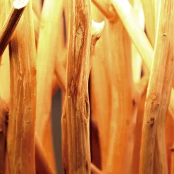 Moderne Lampen|Holzlampen*Invicta Interior Eindrucksvolle Stehleuchte Treibholz 175 cm Modern