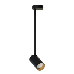 Nowodvorski Elegante Deckenlampe in Schwarz Gold verstellbar H:41cm< Deckenleuchten|Esszimmer Lampen