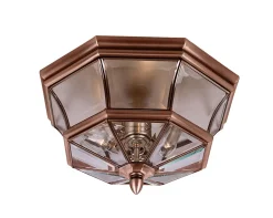 Elstead Elegante Deckenleuchte REGINA Vintage IP44 Terrasse< Vintage Lampen