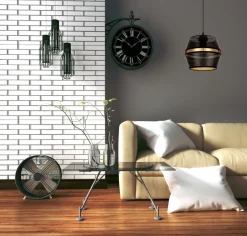 Hängelampen|Bürolampen*Belis Elegante Hängelampe Metall Schwarz Gold E27 Ø20 cm