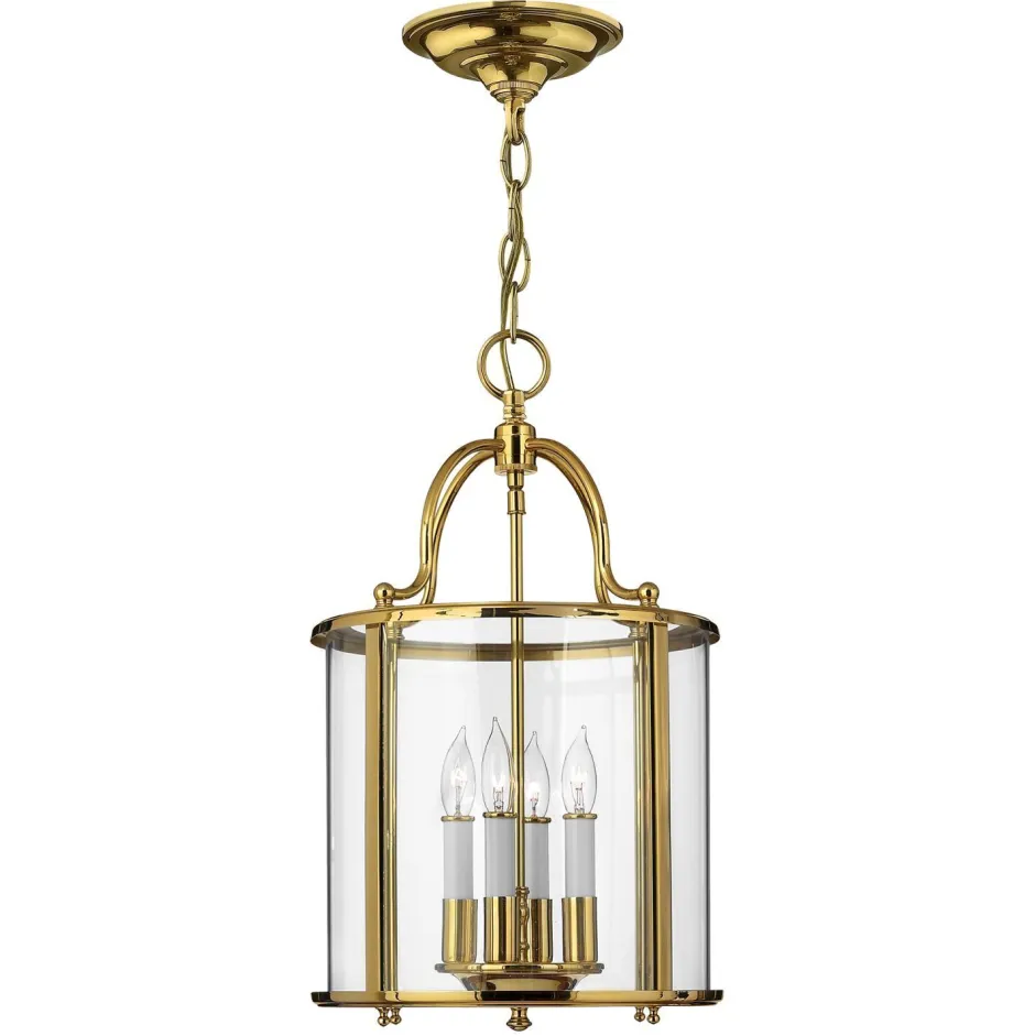 Elstead Elegante Hängeleuchte Messing Glas Ø30,5cm Küche< Hängelampen|Esszimmer Lampen