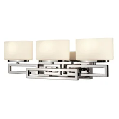 Wandleuchten|Badezimmer Lampe*Elstead Elegante LED Badlampe Glas Schirm IP44 blendarm