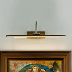 Jugendstil Lampen|Küchenlampen*Nowodvorski Elegante LED Wandlampe Jugendstil 3000K in Messing