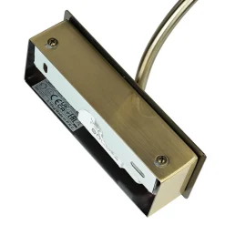 Jugendstil Lampen|Küchenlampen*Nowodvorski Elegante LED Wandlampe Jugendstil 3000K in Messing