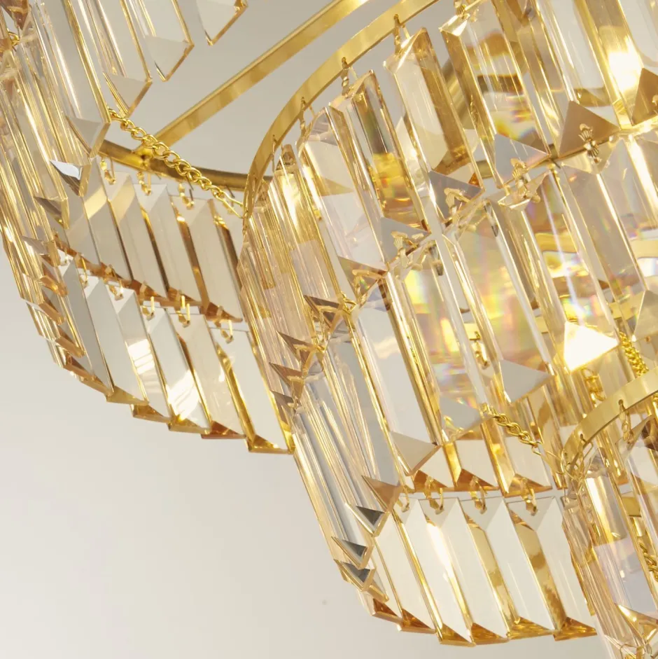 Hängelampen|Esszimmer Lampen*Searchlight Elegante Pendelleuchte Glas Metall Ø50 cm E14 Modern