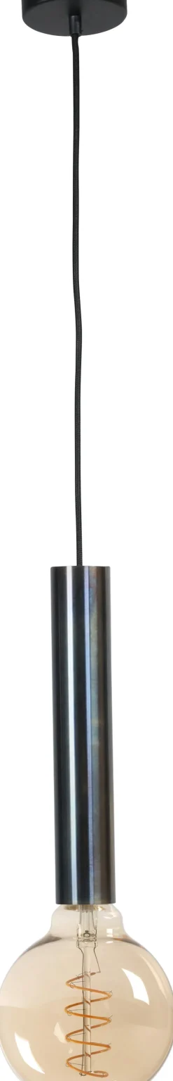 Hängelampen|Wohnzimmerlampen*Masterlight Elegante Pendelleuchte Metall für E27 Schwarz Öl-Effekt