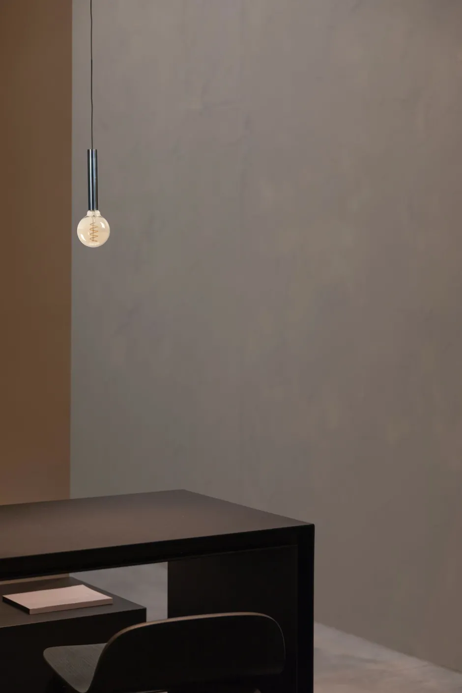 Hängelampen|Wohnzimmerlampen*Masterlight Elegante Pendelleuchte Metall für E27 Schwarz Öl-Effekt