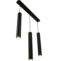 Nowodvorski Elegante Pendelleuchte Schwarz 3-flammig Metall< Moderne Lampen|Esszimmer Lampen