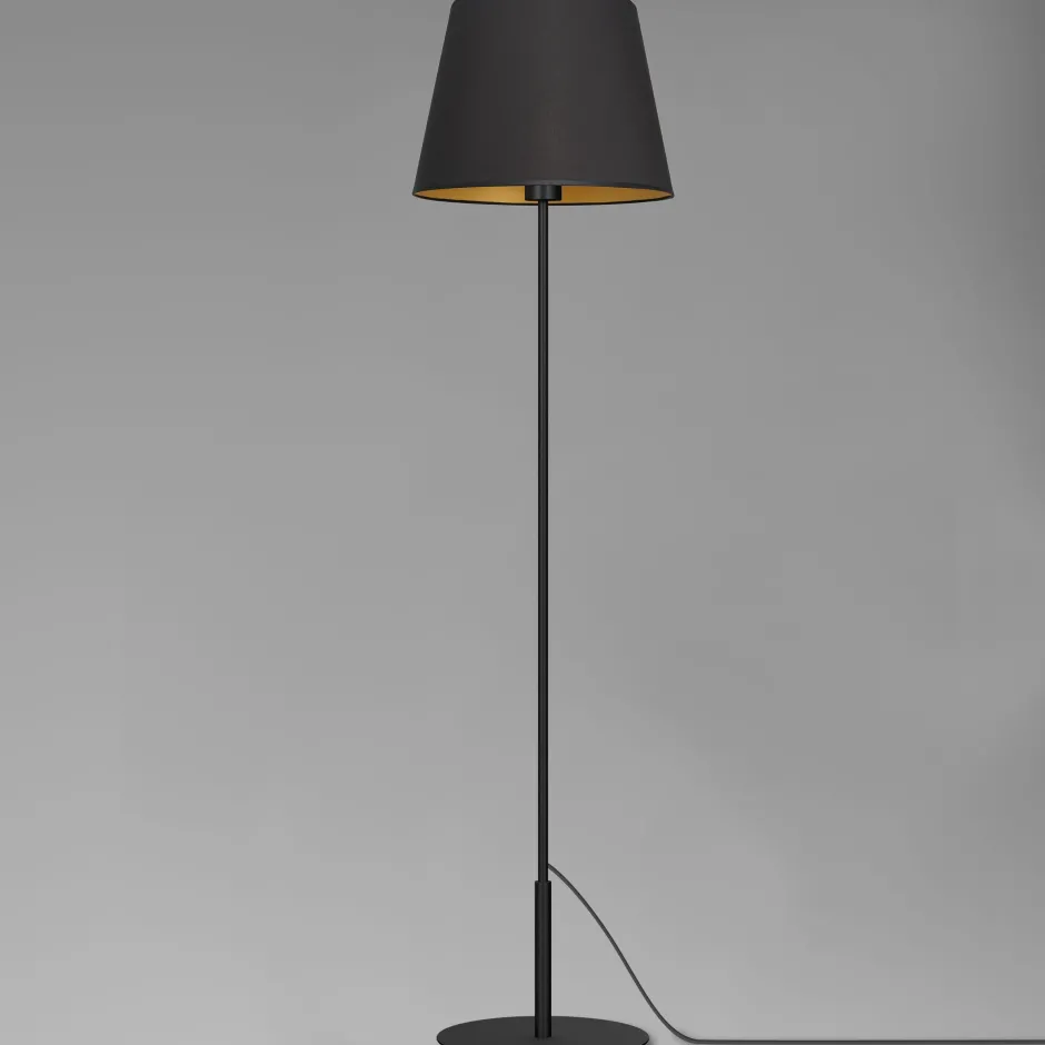 Stofflampen|Moderne Lampen*Luminex Elegante Stehlampe KAJA Modern 154 cm Wohnzimmer