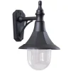 Rustikale Lampen|Maritime Lampen*Elstead Elegante Wandlampe Außen Schwarz IP44 Hof Haus