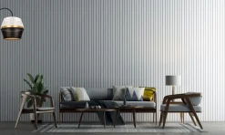 Belis Elegante Wandlampe Metall Schwarz Weiß Gold H:25 cm E27< Wohnzimmerlampen|Küchenlampen