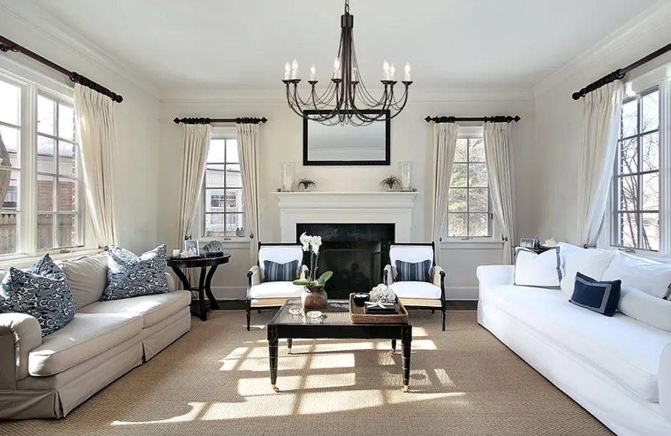 Rustikale Lampen|Designerlampen*Elstead Eleganter Lüster GOTICA 1 Schwarz Rustikal Esstisch