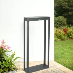 Solarleuchten|Wegeleuchten*SU-MA Energieeffiziente LED Solarleuchte IP65 2 W Dunkelgrau