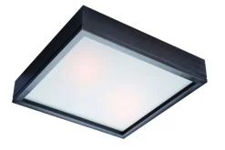 Deckenleuchten|Flurlampen*Lamkur Esszimmer Deckenleuchte Braun Holz quadratisch