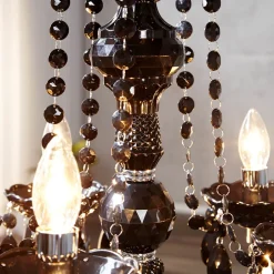 Invicta Interior Esszimmer Lampe Designerleuchte Klassisch E14 Schwarz< Hängelampen|Designerlampen