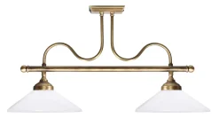 Deckenleuchten|Flurlampen*Giovanni Battista Exklusive Jugendstil Deckenleuchte aus Messing