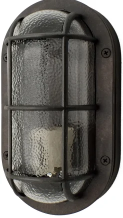 Außenwandleuchten|Feuchtraumleuchten*Andromeda Feuchtraumlampe Messing Glas 23 cm IP64 E27 Maritim