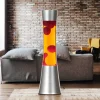 Retro Lampen|Lavalampen*Easylight Feurige Lavalampe Rot Orange SANDRO 39cm mit Schalter