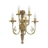 Giovanni Battista Filigrane Wandlampe Messing B: 45 cm 4x E14 in Bronze< Wandleuchten|Jugendstil Lampen