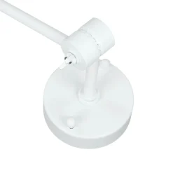 Retro Lampen|Wohnzimmerlampen*ALDEX Flexible Deckenlampe Weiß Wohnzimmer Retro Leuchte