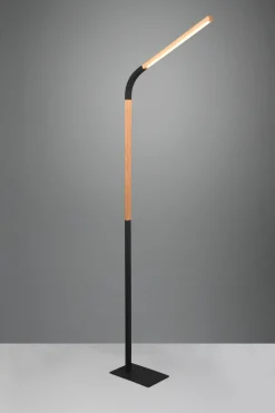 Wohnzimmerlampen|Metall Lampen*Trio Reality Flexible LED Stehleuchte dimmbar Metall Schwarz 1400 lm