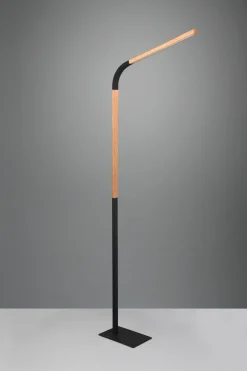 Wohnzimmerlampen|Metall Lampen*Trio Reality Flexible LED Stehleuchte dimmbar Metall Schwarz 1400 lm