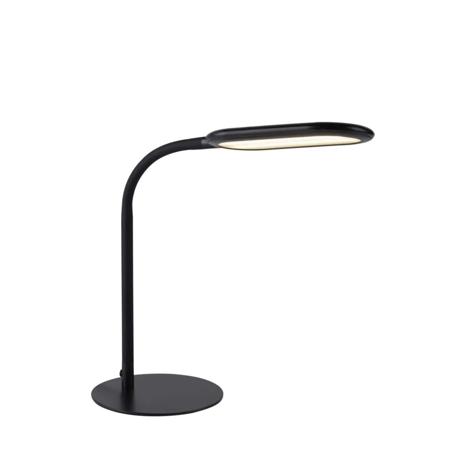 Bürolampen|Schlafzimmer Lampen*Just Light Flexible LED Tischlampe Schwarz 3000-6000 K 7 W dimmbar