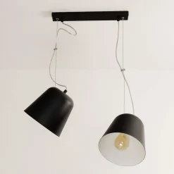 Hängelampen|Esszimmer Lampen*Sigma Flexible Pendelleuchte Tiket verstellbar Schwarz