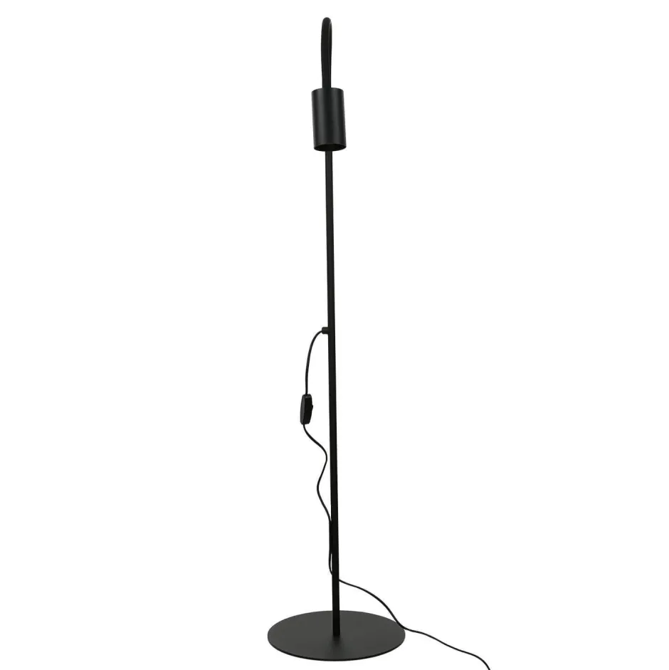 Moderne Lampen|Wohnzimmerlampen*Nowodvorski Flexible Stehleuchte Schwarz Metall 120cm Sofa