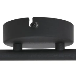 Steinhauer Flexibler Deckenspot Schwarz inkl. GU10 zielgerichtet< Spots|Badezimmer Lampe