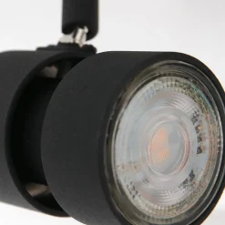 Steinhauer Flexibler Deckenspot Schwarz inkl. GU10 zielgerichtet< Spots|Badezimmer Lampe