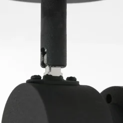 Spots|Badezimmer Lampe*Steinhauer Flexibler Deckenspot Schwarz inkl. GU10 akzentuiert