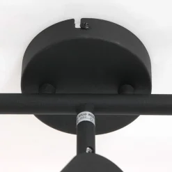 Deckenleuchten|Spots*Steinhauer Flexibler Deckenspot Schwarz inkl. GU10 3-flammig