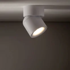 Flurlampen|Bürolampen*Nowodvorski Flexibler Deckenstrahler Weiß GU10 B:9,4 cm klein