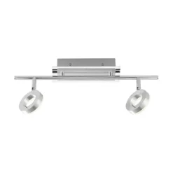 Paul Neuhaus Flexibler LED Deckenspot in Aluminium IP44 L:50,5 cm< Flurlampen|Bürolampen