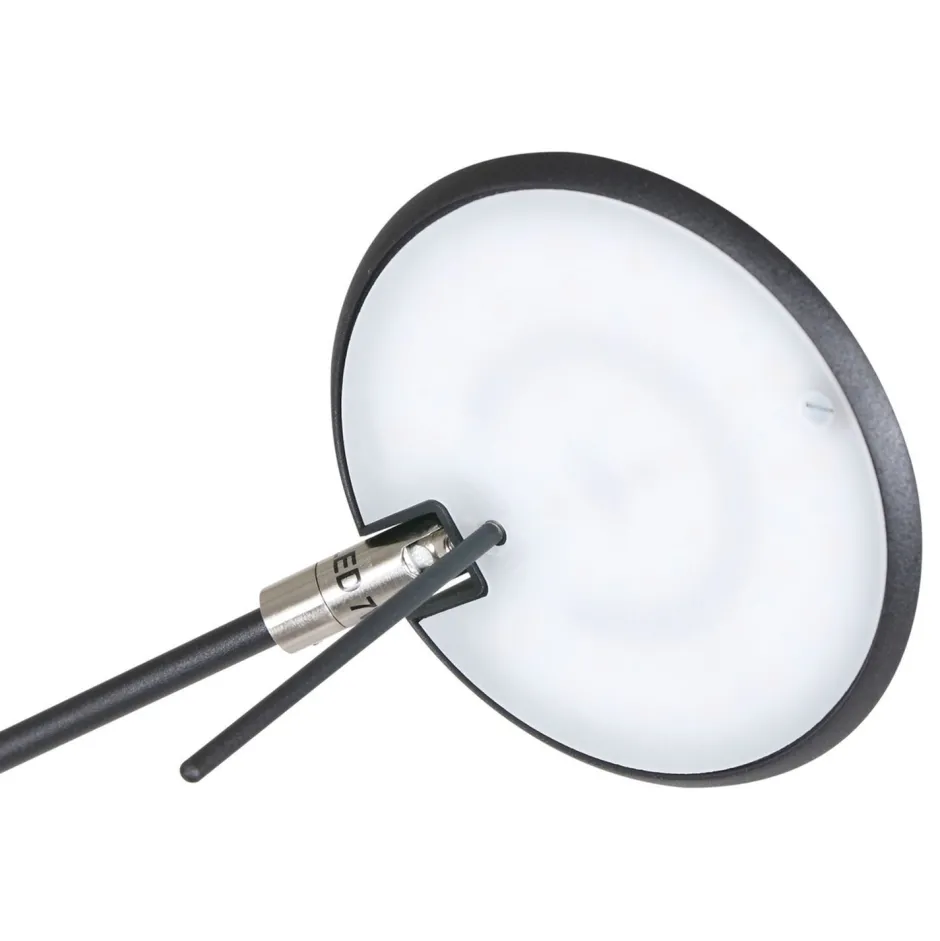 Led Lampen|Spots*Steinhauer Flexibler LED Wandstrahler Schwarz dimmbar