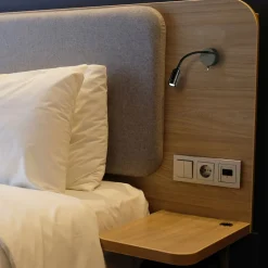 Bürolampen|Wohnzimmerlampen*Searchlight Flexibler LED Wandstrahler mit Schalter Metall warmweiß