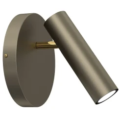 Wohnzimmerlampen|Metall Lampen*Luminex Flexibler Wandstrahler Metall GU10 H:19,5 cm elegant