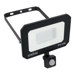 Strühm Flutlichtstrahler Bewegungsmelder 4200K 6070lm ultra hell LED< Außenwandleuchten|Led Außenleuchten