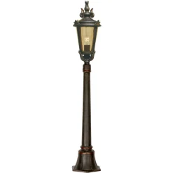 Elstead Garten Standleuchte BISHOP H:117cm in Bronze antik< Rustikale Lampen|Vintage Lampen