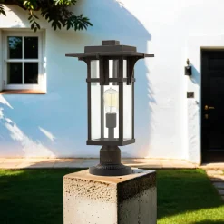 Elstead Gartenlampe Stehend in Bronze Vintage Design< Vintage Lampen|Wegeleuchten