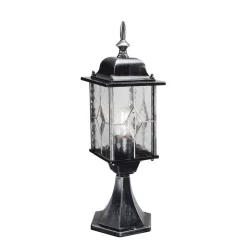 Vintage Lampen|Wegeleuchten*Elstead Gartenlampe Stehend Rustikales Design Kirchenglas