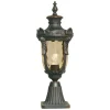 Elstead Gartenleuchte Antik H:54cm mundgeblasenes Glas AMY< Außenleuchten Antik|Gartenlaternen