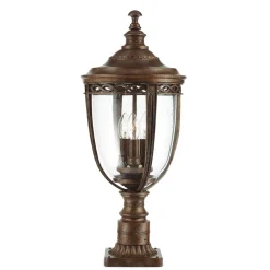 Elstead Gartenleuchte EDMUND in Bronze H:64cm Rustikal< Rustikale Lampen|Vintage Lampen